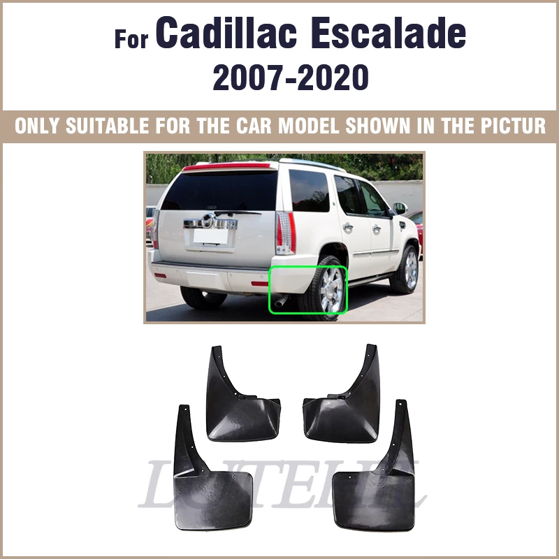 

Брызговики, брызговики, автомобильные брызговики для Cadillac Escalade 2007-2020 GMT900, брызговики, крыло 2008 2009 2010 2011 2012