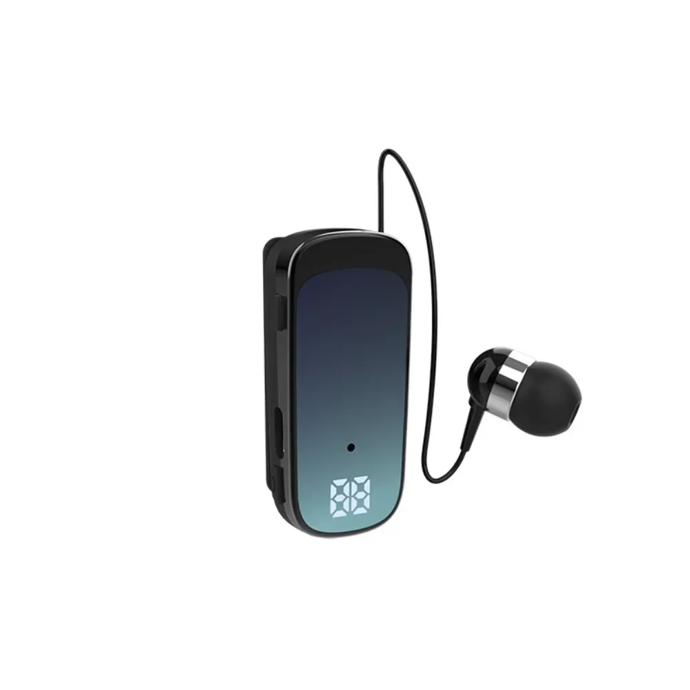 Bluetooth-гарнитура в синем цвете с вибрацией