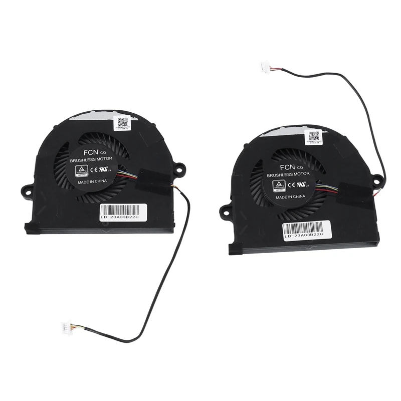 

2Piece CPU + GPU Cooling Fan Replacement Accessories For Asus ROG Strix GL503 GL503V GL503VD FX503VD FX503 5V