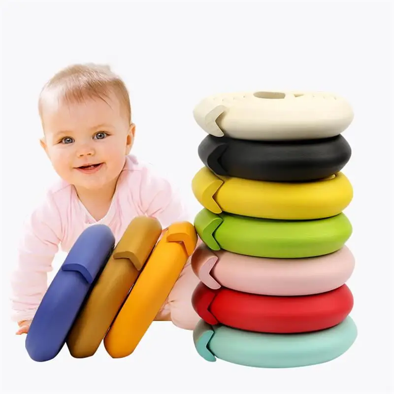 1PC 2M Baby Safety Corner Protection Kids Table Desk Edge Guard Strip Children Thicken Cushion Bumper Angle Protector Tape