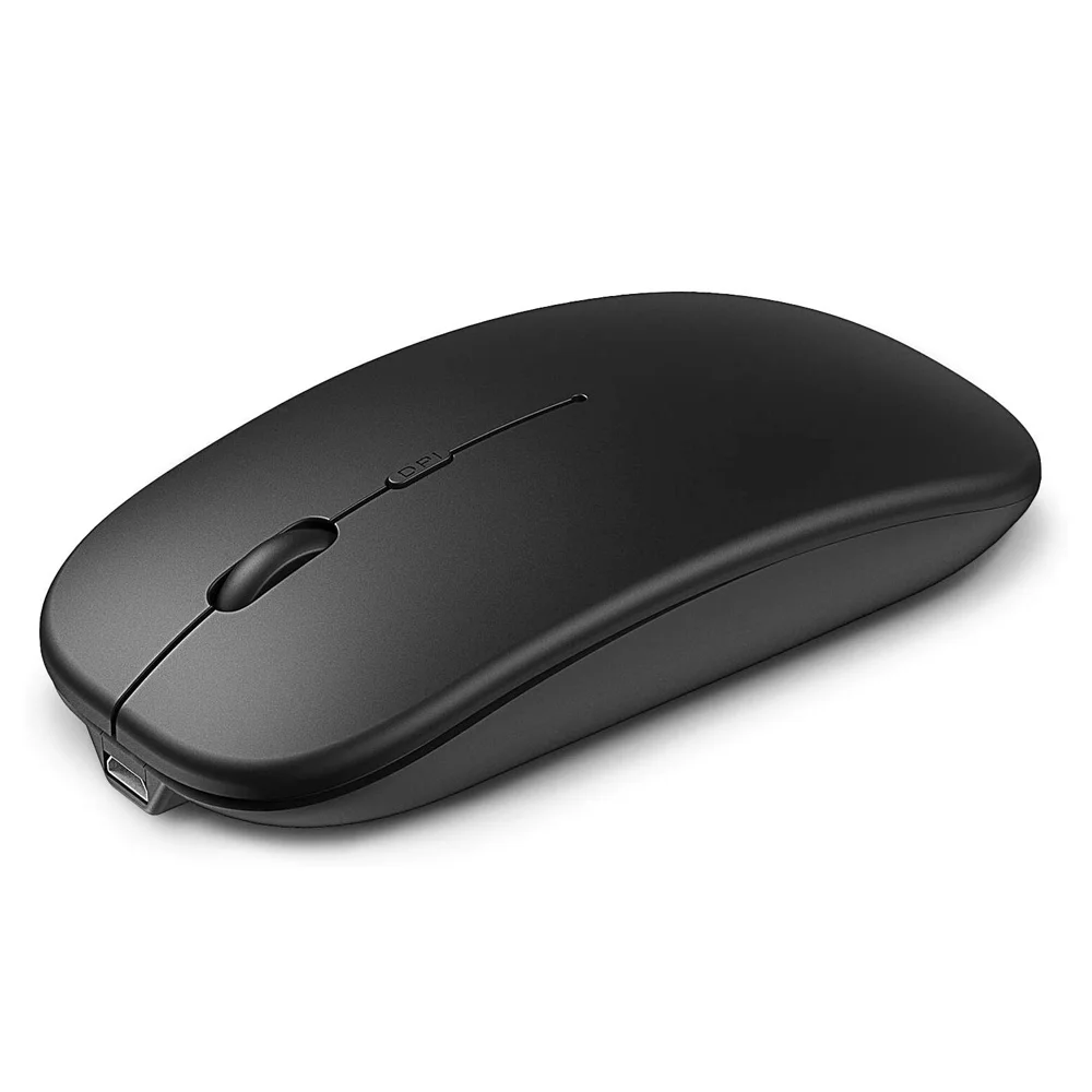 

Wireless Mouse Rechargeable Mouse Ultra-thin Silent Gaming Mouse for IPad Computer Laptop PC