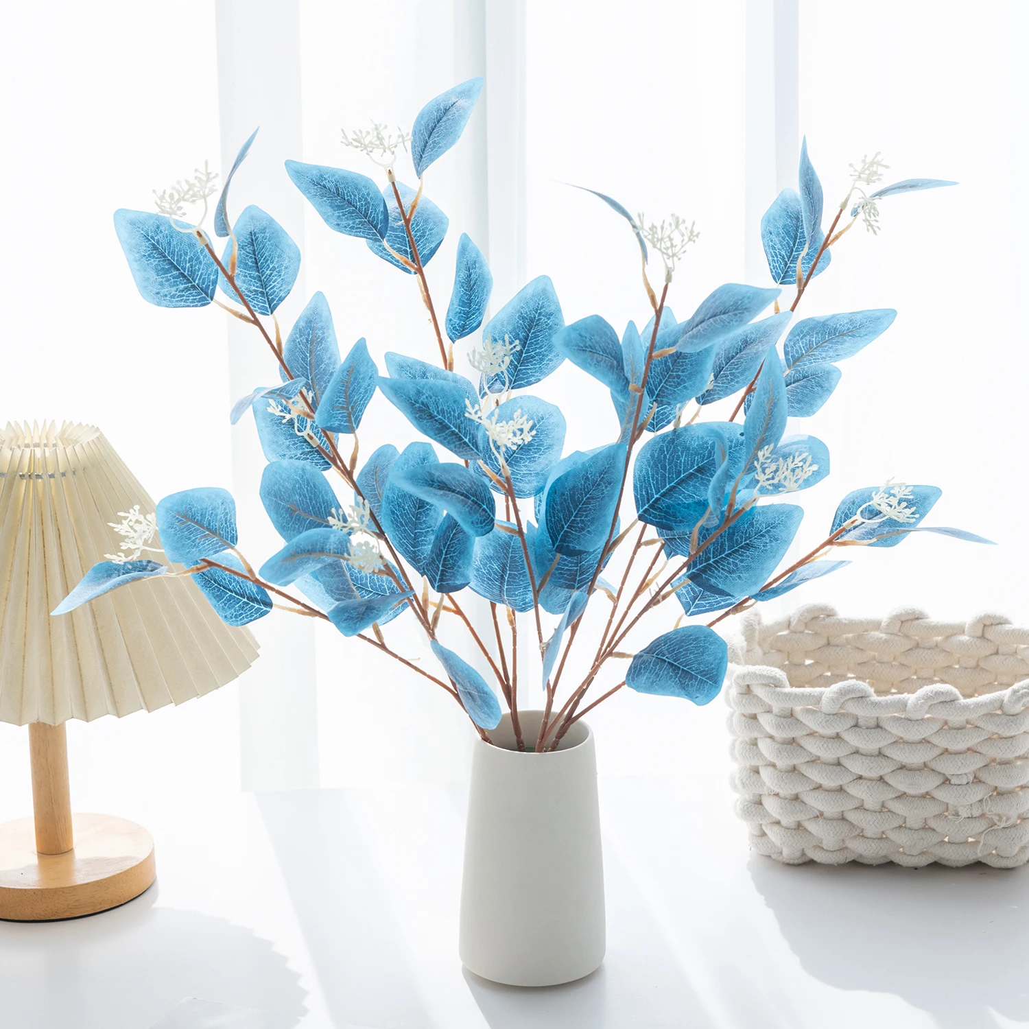 

Искусственные растения эвкалипт полиэстер 2 штуки