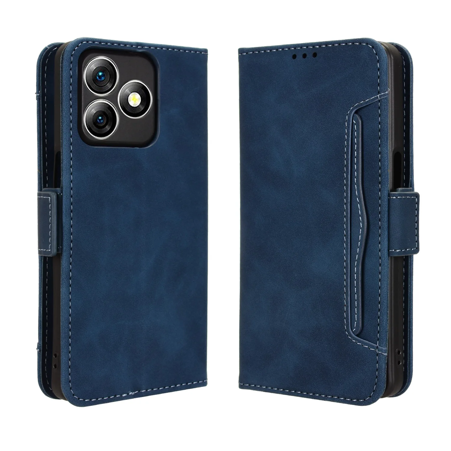 Кожаный чехол-книжка для Ulefone Note 18 Ultra 6 78 дюйма с отдельными магнитными кнопками и