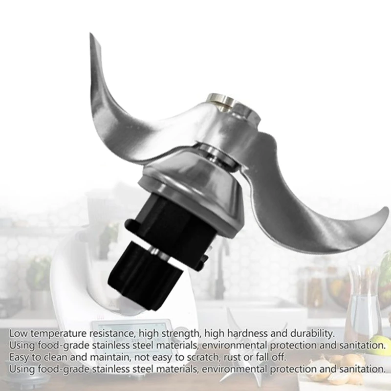 Blender Replacement Parts For Vorwerk Thermomix TM31 Food Processor Accessories Stainless Steel Dough Blade Head