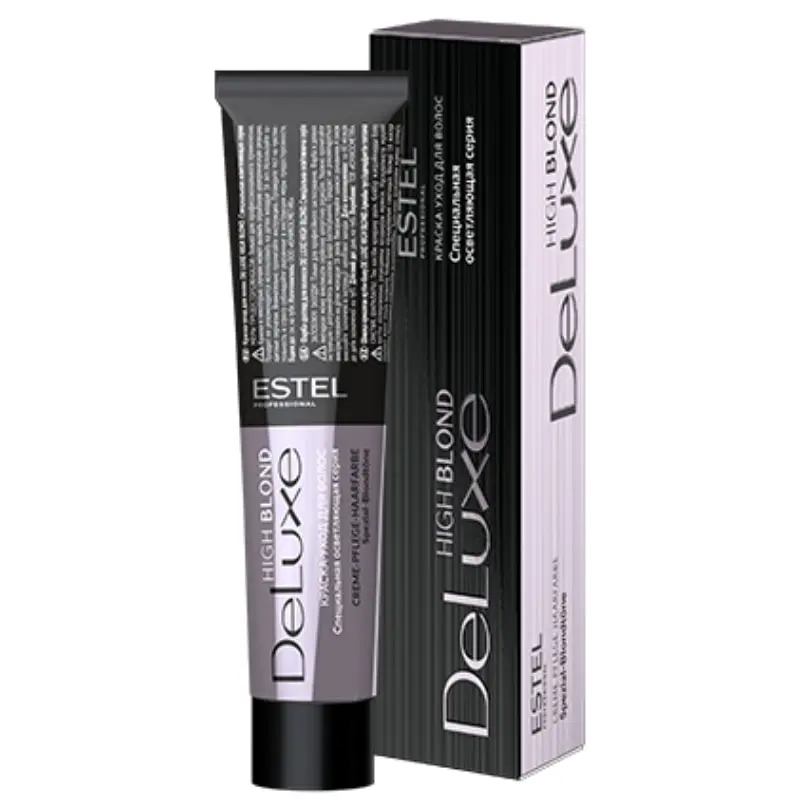 Краска-уход DE LUXE HIGH BLOND 171 Коричнево-пепельный блондин ультра |