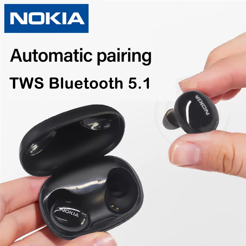 

Беспроводные Bluetooth наушники Nokia TWS-411, шумоподавление, 3D стерео, быстрая зарядка, Спортивная гарнитура с двойным микрофоном, наушники