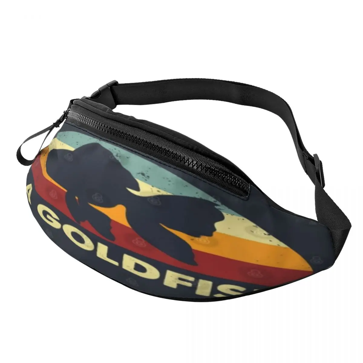 

Retro Be A Goldfish Fanny Pack,Waist Bag Retro Durable School Nice gift Customizable