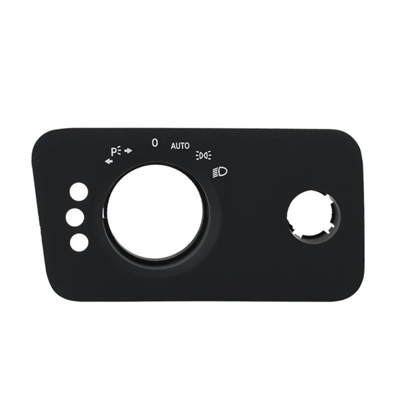 

1 PCS Car Headlight Fog Light Switch Cover Black Repair Cover For Mercedes-Benz ML GL Class W164 X164 07-11 (4 Holes)
