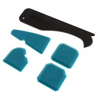5pcs sealant remover finishing caulking tools silicone glass cement scraper floor cleaning tile dirt tool spatula glue shovel