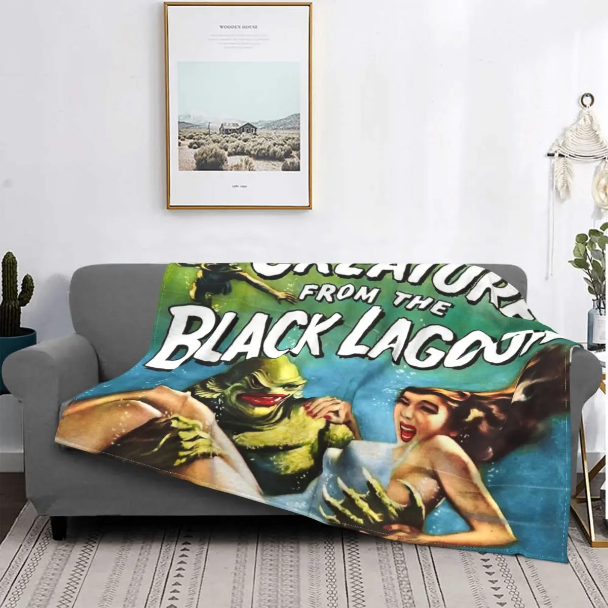 

Существо из Черной лагуны 2-Manta para cama