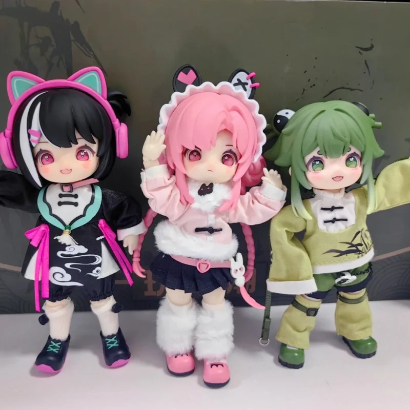 Новый Nagi Ob12 Points Bjd Dolls Blind Box Beast Third Generation Study Tour Серия сезона Kawaii Декор комнаты