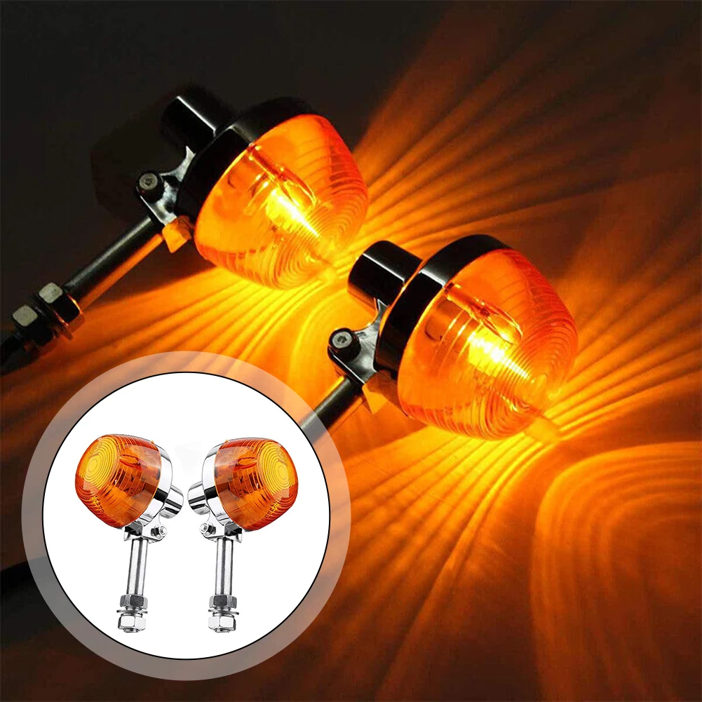 

2pcs Motorcycle Turn Signal Light For Honda C70 CT70 CT90 XL100 CB350 CM400 CB450 CB750 Turn Signal Lights Indicator Lamp
