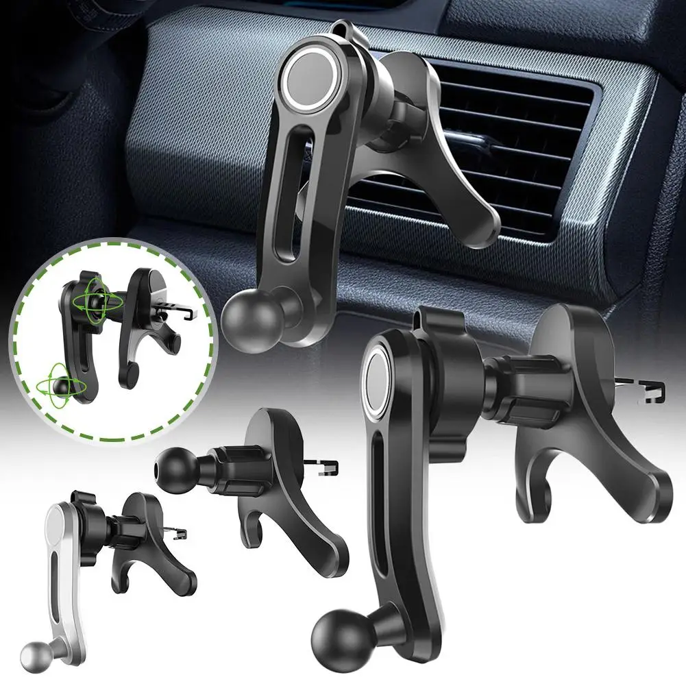 

Auto Car Air Vent Clip Ball Phone Holder Base Support Stands Charger Shockproof Cellphone Clamp Accessories Bracket A0P0
