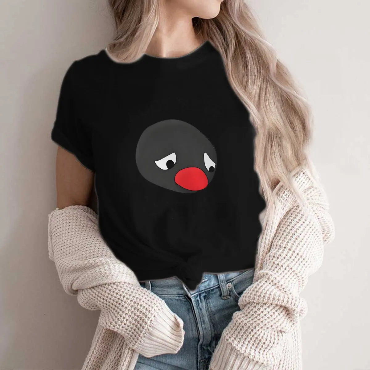 Noot Me внутренняя стильная футболка из полиэстера удобная Pingu