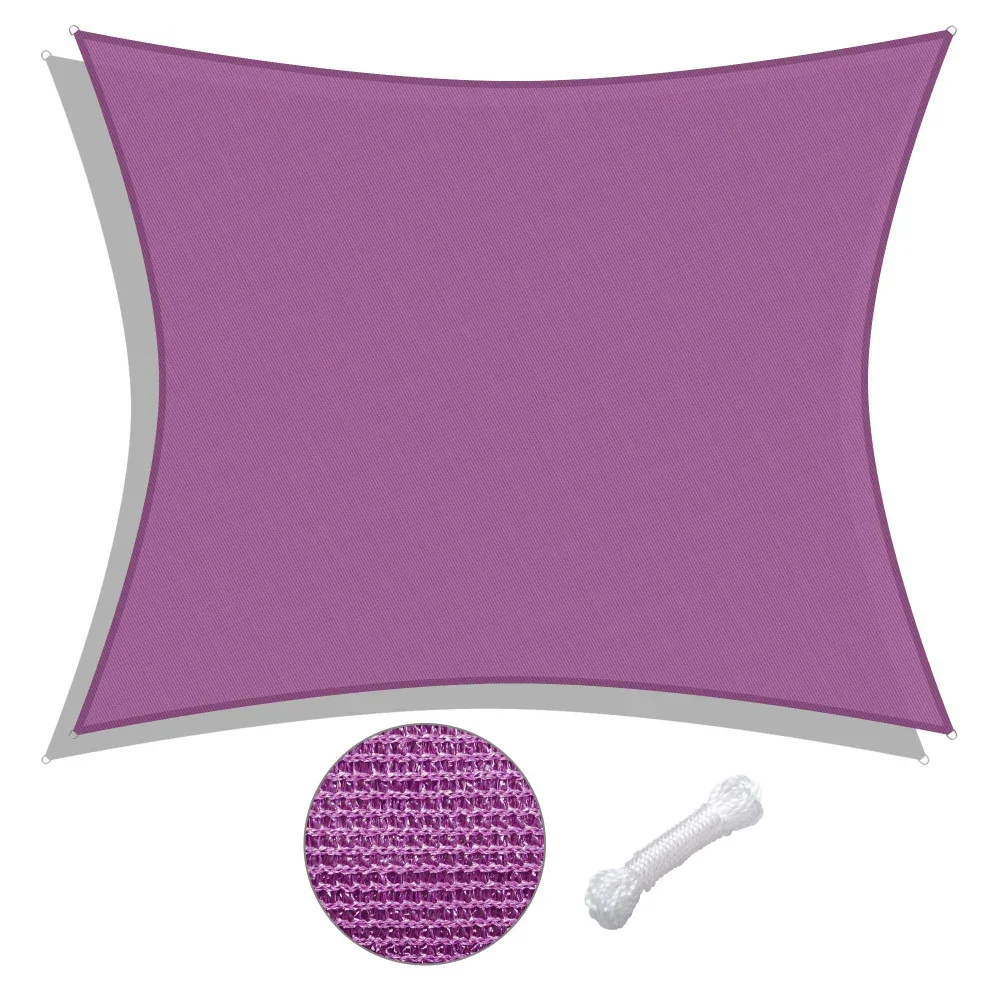 

8'x10' Rectangle Sun Shade Sail/ Fuchsia