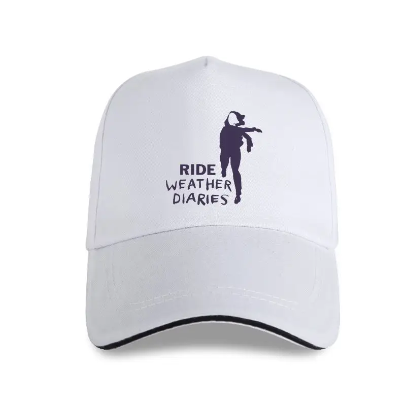 

new cap hat Ride Weather Diaries Album Logo Mens White Baseball Cap Size S M L XL 2XL 3XL