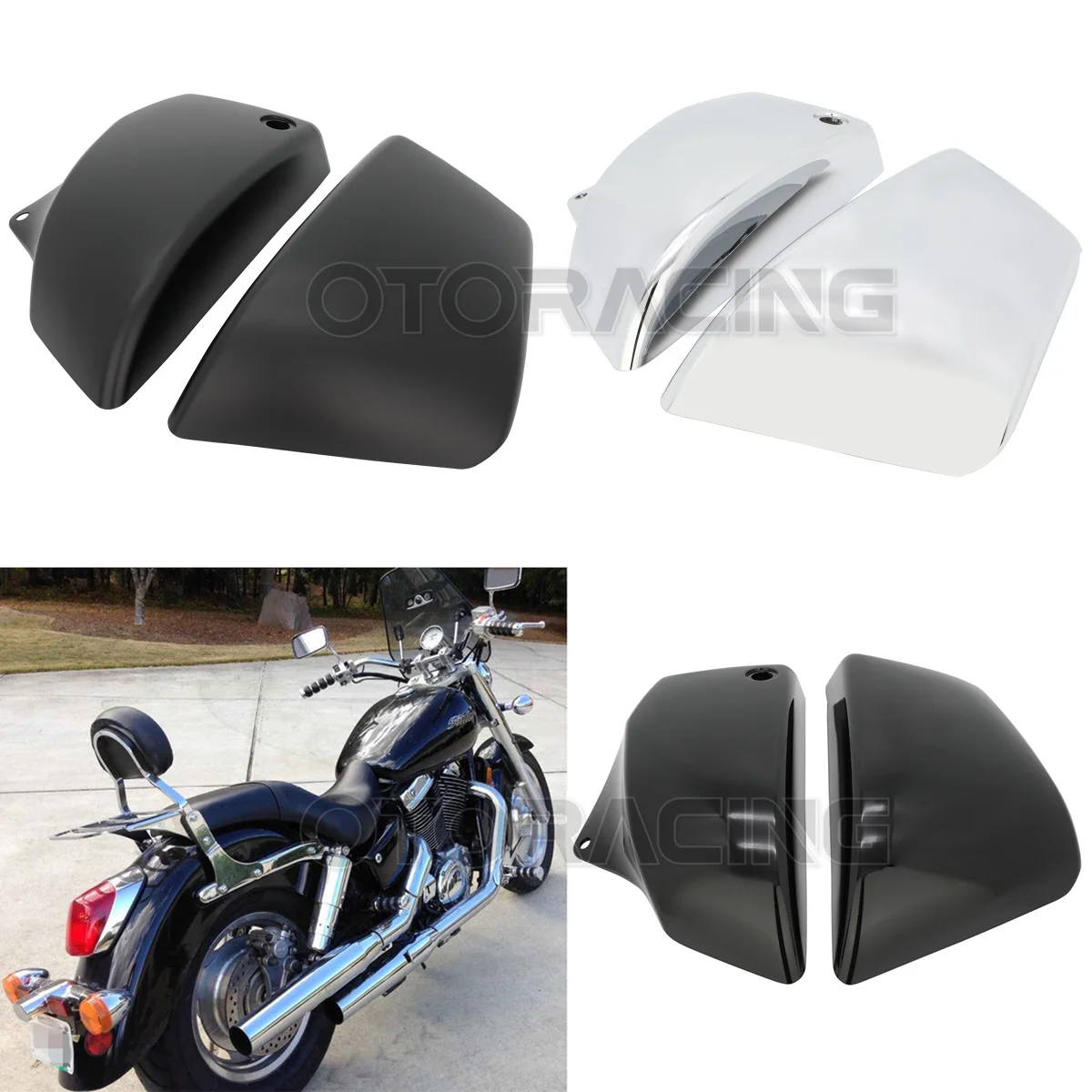 

Боковой обтекатель для мотоцикла, крышка аккумулятора для Honda Shadow ACE/Aero/SABER VT1100 1999 2000 2001 2002 2003 2004 2005 2006 2007 2008