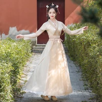 womens hanfu chinese original costume cosplay ancient outfit dress folk dance princess fairy new dance clothing