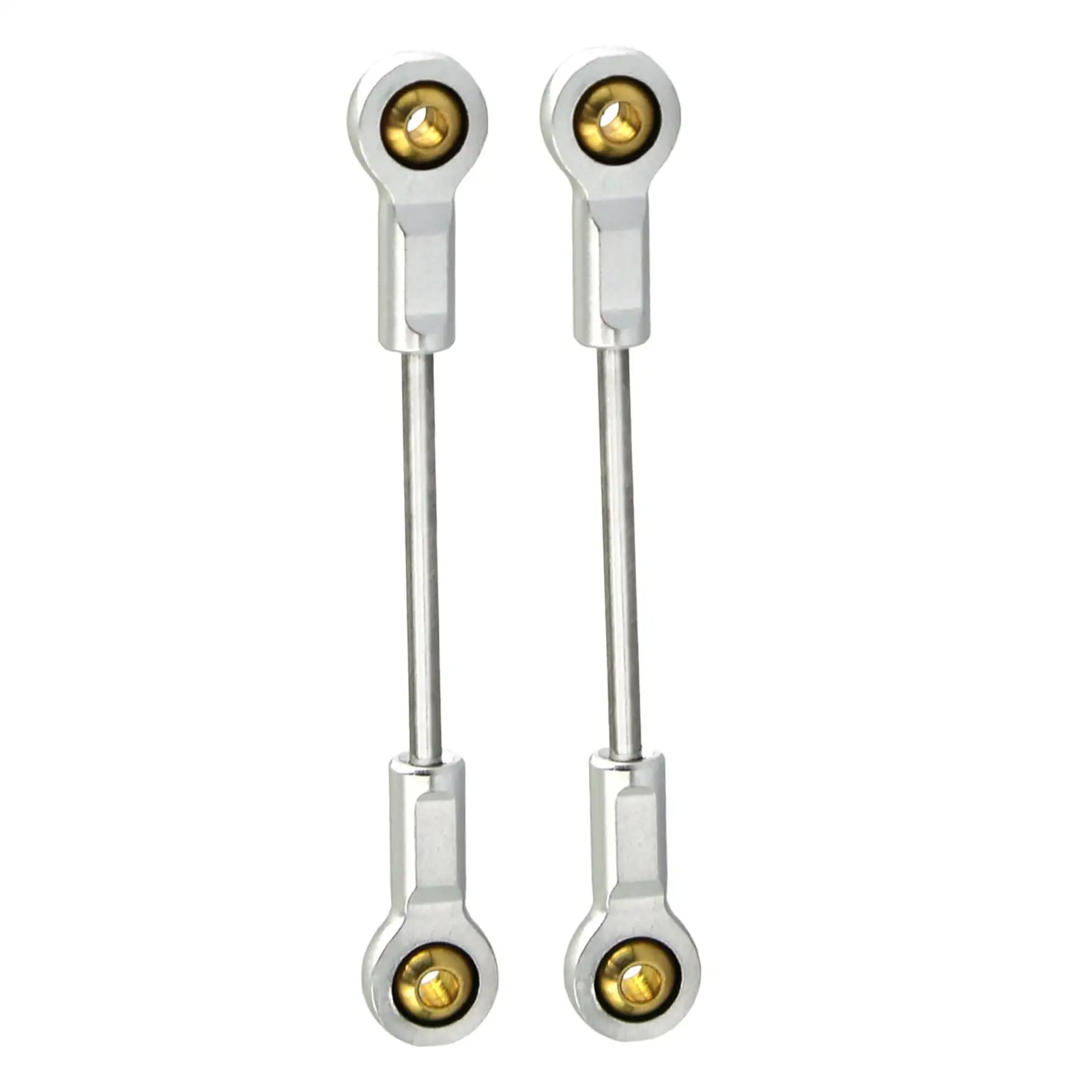 

2 Pieces Front and Rear Axle Pull Rod Durable Decorative for 1/18Crawler Car
