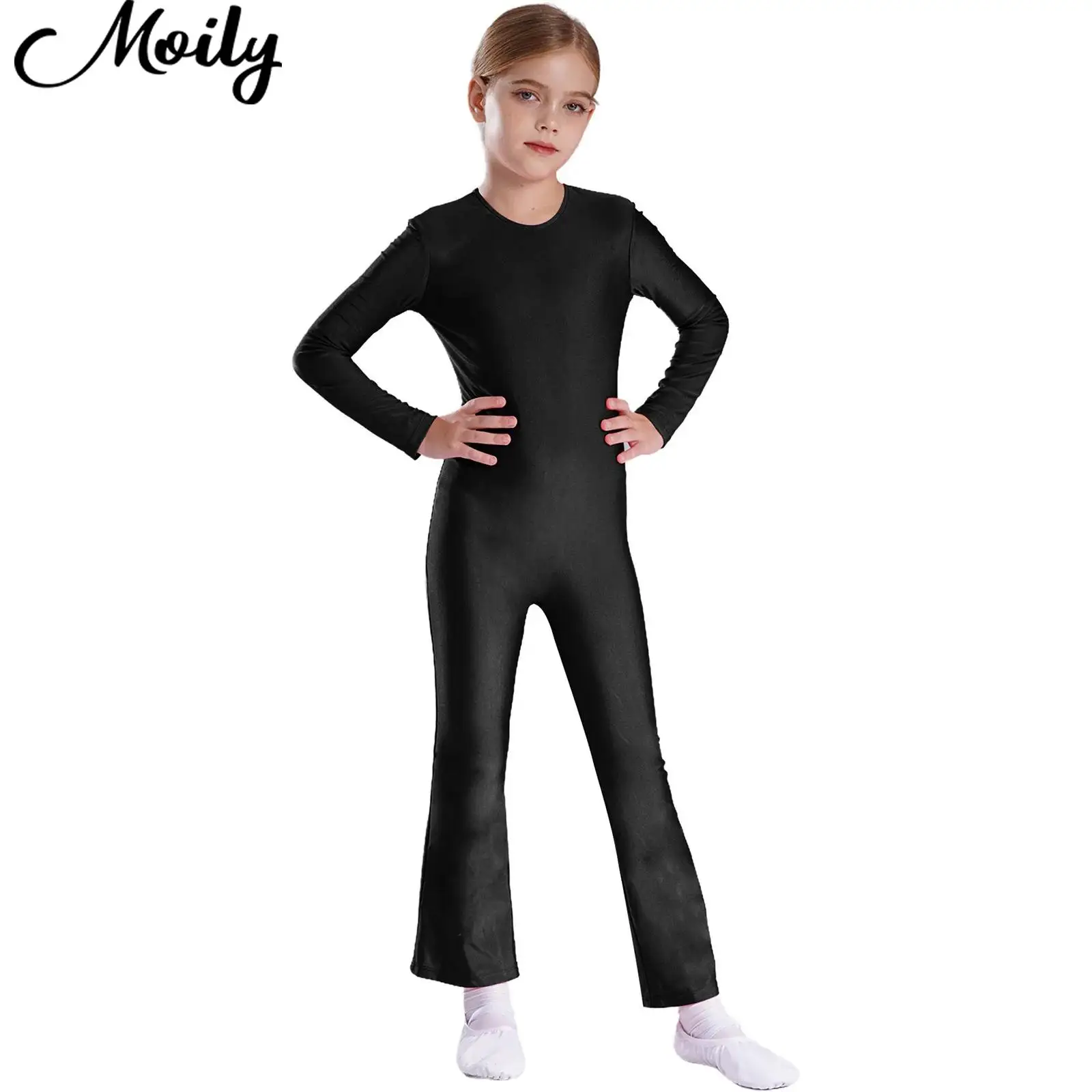 Детский комбинезон для балета и гимнастики девочек детский гимнастический