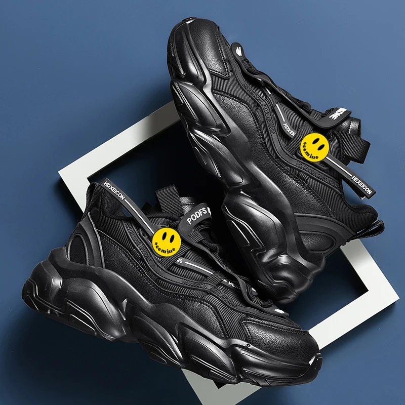 Оригинальные брендовые повседневные кроссовки с улыбающимся лицом для мужчин и