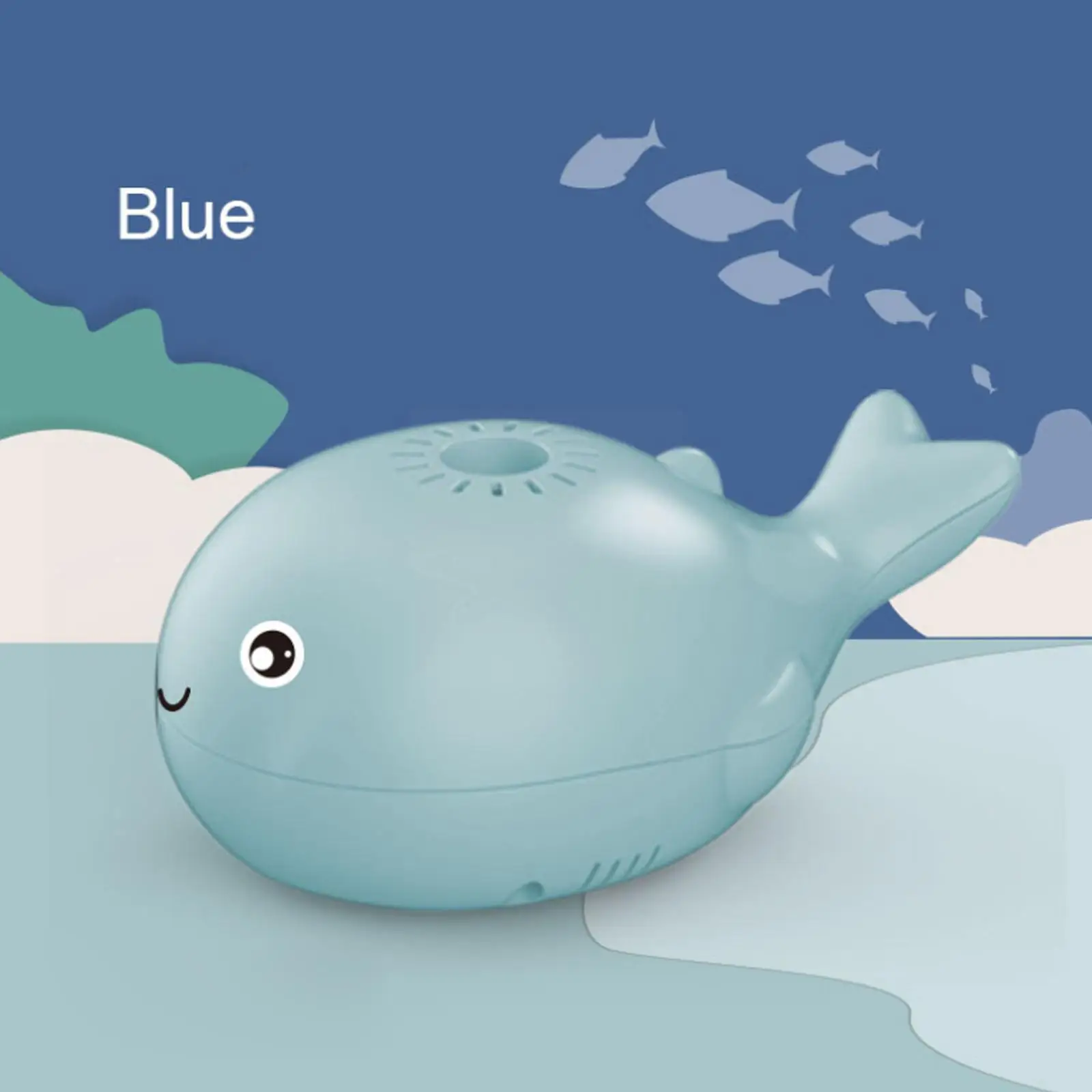 Cute Whale Floating Ball Usb Electric Blowing Funny Magical Accompany Toy Interesting Bath Toy For Baby Kids Gift H9t1
