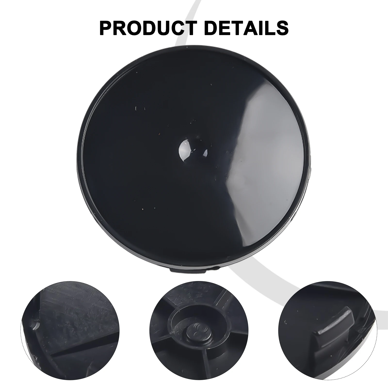 

4pcs Universal Car Wheel Center Cap 68mm 63mm Tyre Rim Hub Cap Cover Car Durable Decoration Styling Black Accessories