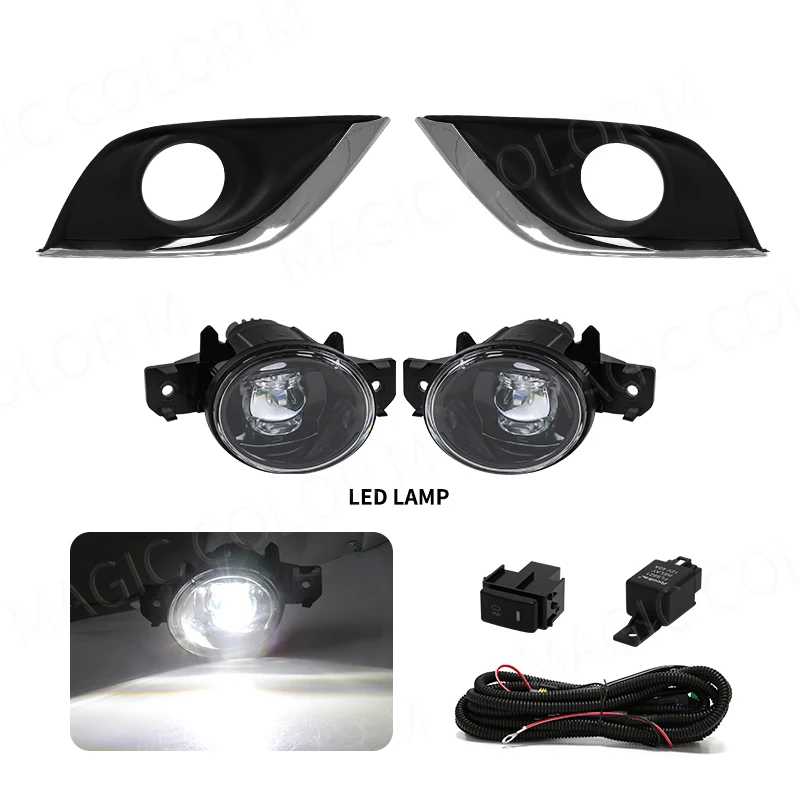 

Nissan Sunny Versa Sedan Almera N17 Светодиодные Противотуманные Фары 2014-2018 Дневные Ходовые Огни DRL Водонепроницаемые 12...