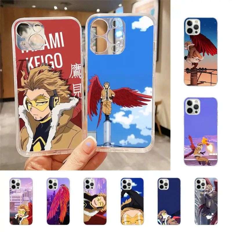 

Hawks Coat Anime My Hero Academia Phone Case For Iphone 7 8 Plus X Xr Xs 11 12 13 Se2020 Mini Mobile Iphones 14 Pro Max Case