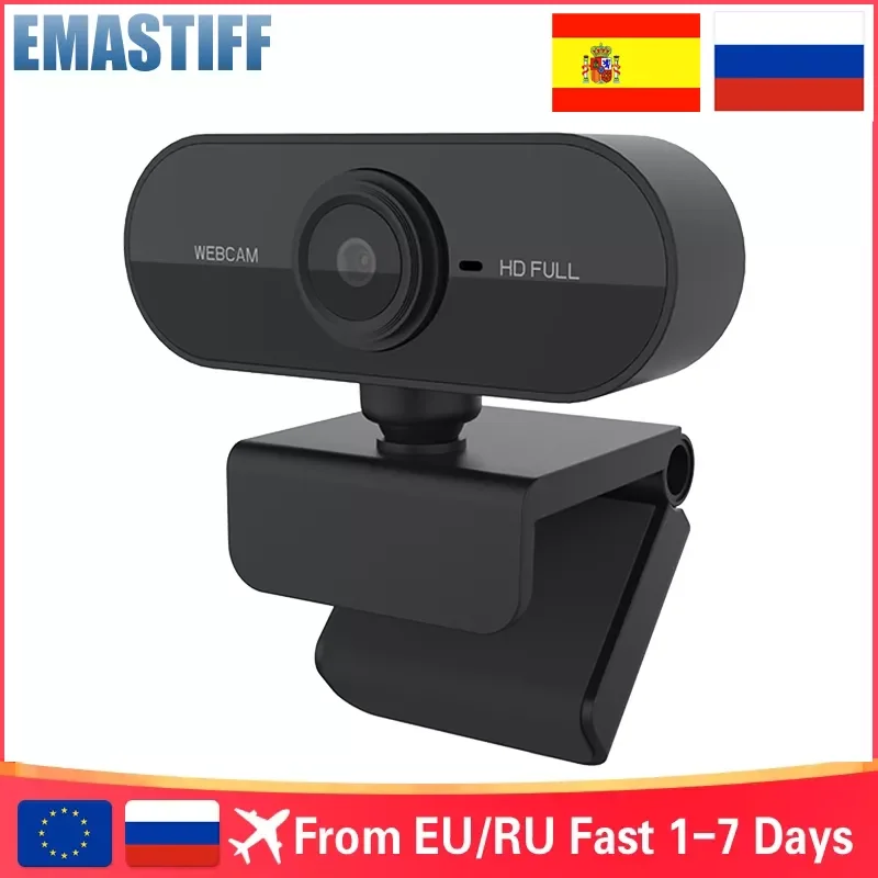 

USB HD Webcam autofocus Built-in Microphone 1920 X 1080P 30fps Web Cam Camera for Desktop Laptops Game PC