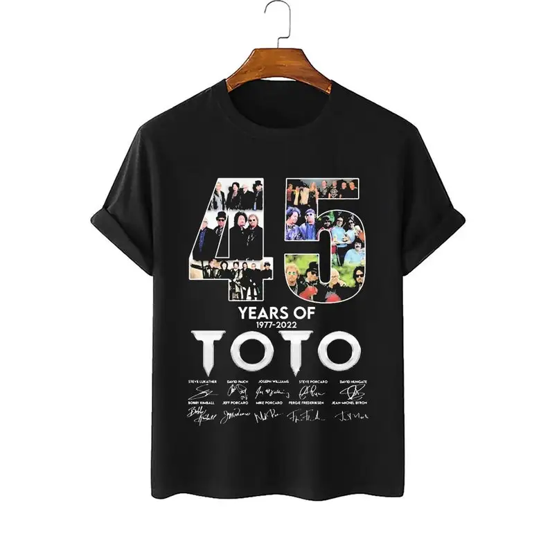 

45 Years Of TOTO 1977 2022 Signatures Shirt