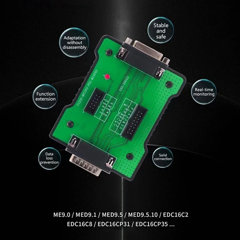Адаптер CG FC200 MPC5XX для BOSCH MPC5xx чтение/запись данных на верстаке с поддержкой EDC16/ ME9.0/