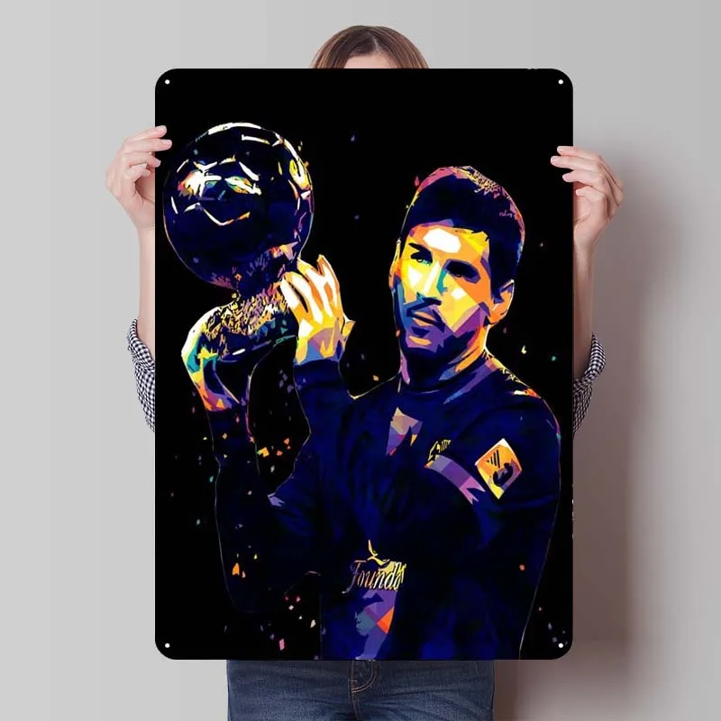 Металлический плакат Лионель Месси