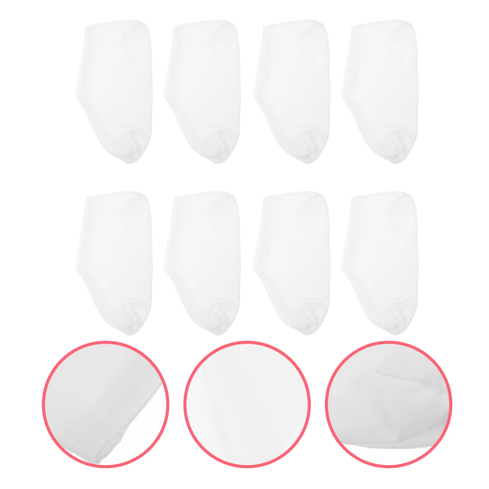 

4pairs Cotton Spandex Full Foot Protective Covers Elastic Moisturizing Socks Care, cleaning protection