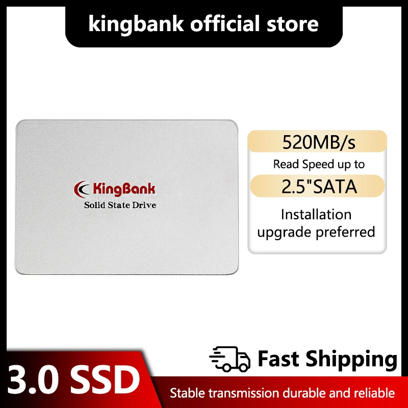 Kingbank официальный Sata3 SSD 60 Гб 128 ГБ 240 120 256 480 500 1 Тб Hdd 2 5 жесткий диск "Внутренний
