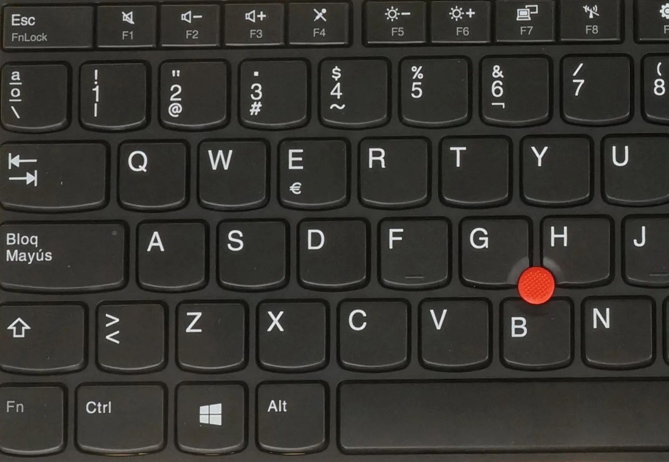 Фото Клавиатура LA/испанская для Lenovo Thinkpad E570 (20H5 20H6), E570C, E575 (20H8) 01AX123 01AX163 01AX203, 01AX170 01AX210 01AX130 №2