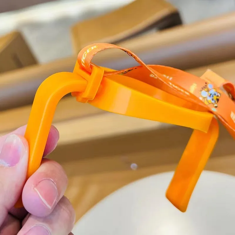 Детская Милая мультяшная пластиковая соломенная чашка детская бутылка для воды