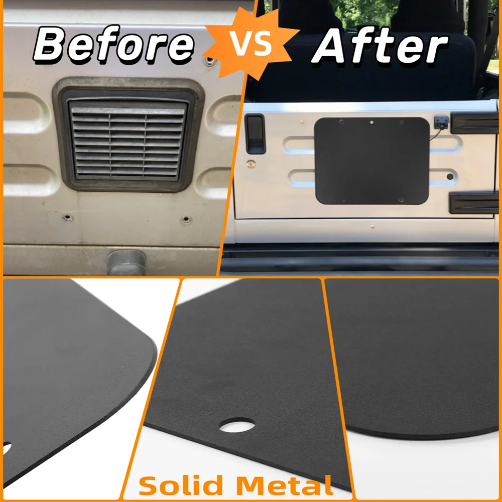 Задняя дверь автомобиля задняя крышка выхлопного отверстия запасная