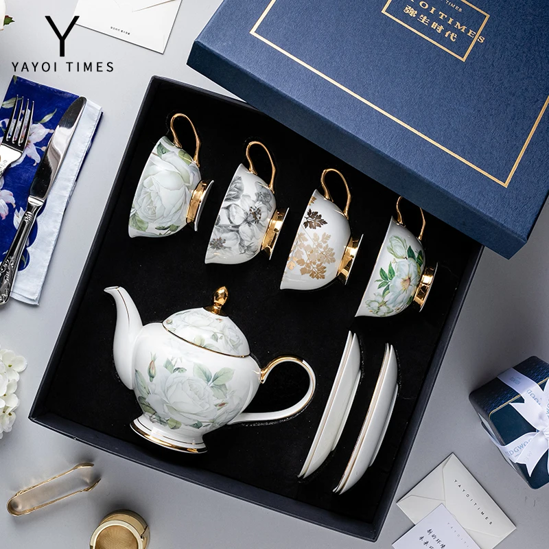 

Coffee cup European small luxury exquisite British tea set