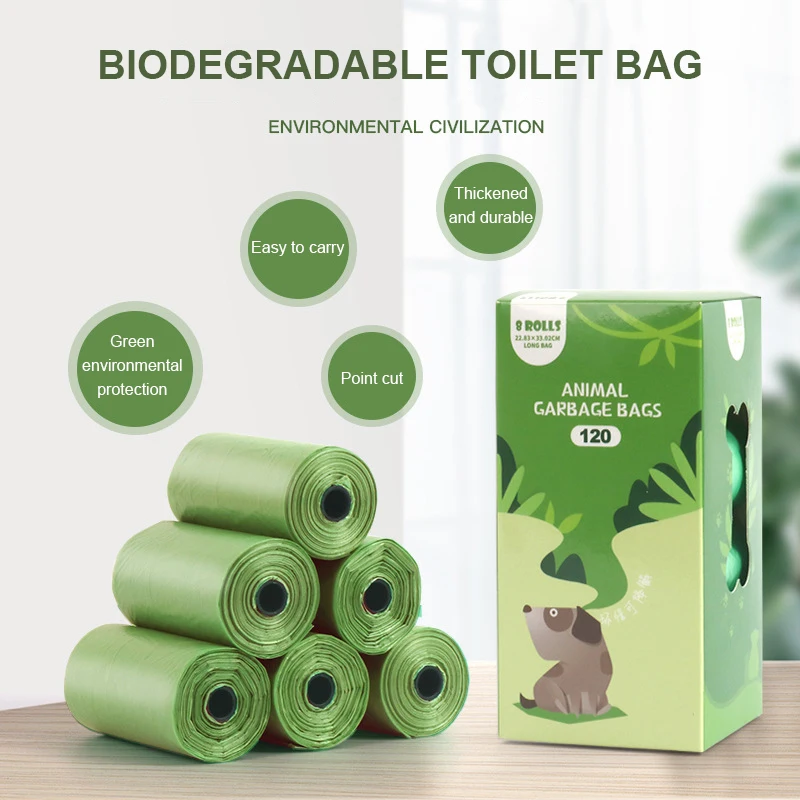 

Pet Poop Bags Disposable Biodegradable Dog Poop Picking Bag Puppy Cat Pooper Scooper Cat Waste Poop Pick Up Bag