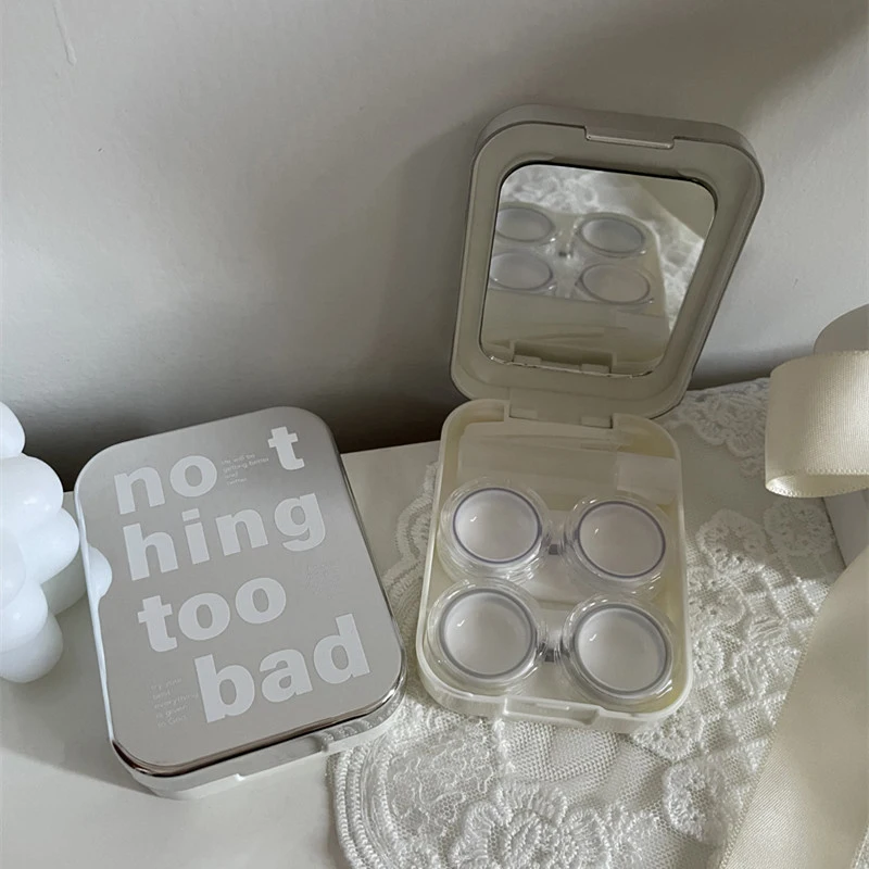 Дорожная коробка для контактных линз INS набор инструментов глаз Женский