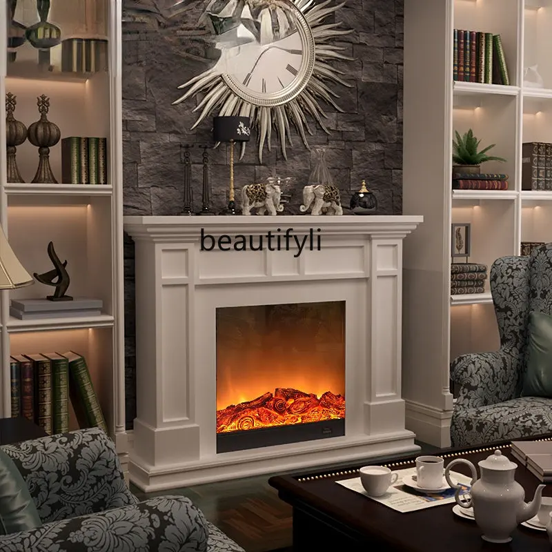 Шкаф для камина белый с электроподогревом 1 2/1 5 м