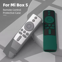 2022 full covers for xiaomi mi box s4x bluetooth wifi smart remote control silicone shockproof cover for mi tv stick remote