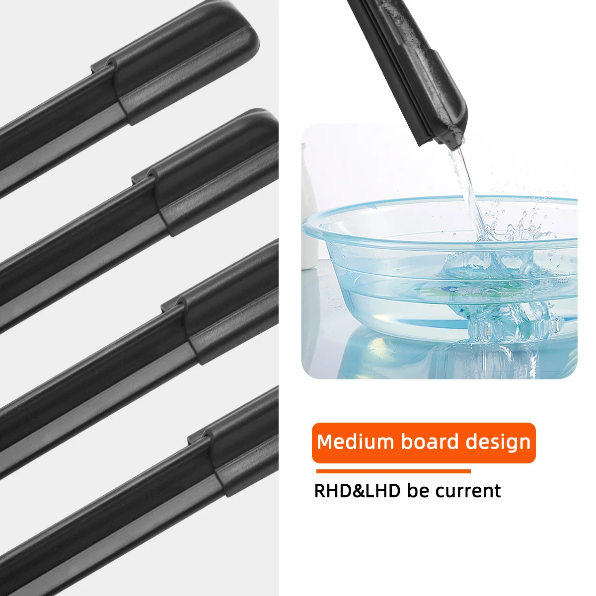 Renault Trafic 2001-2014 Комплект Стеклоочистителей Для Передних И Задних Автомобильных