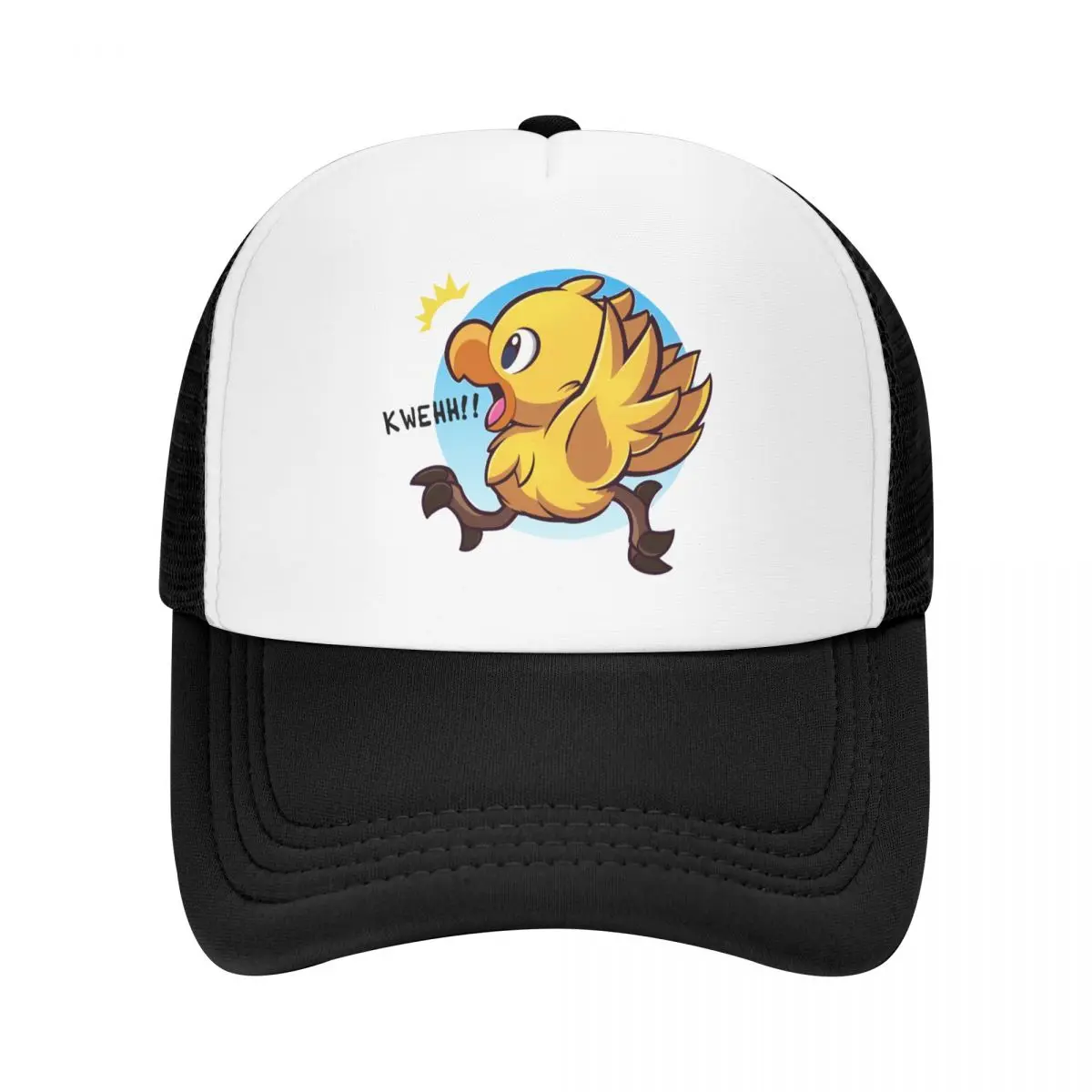 

Custom Chocobo Yellow Bird Adventure Baseball Cap Sports Men Women's Adjustable Final Fantasy Science Game Trucker Hat Autumn