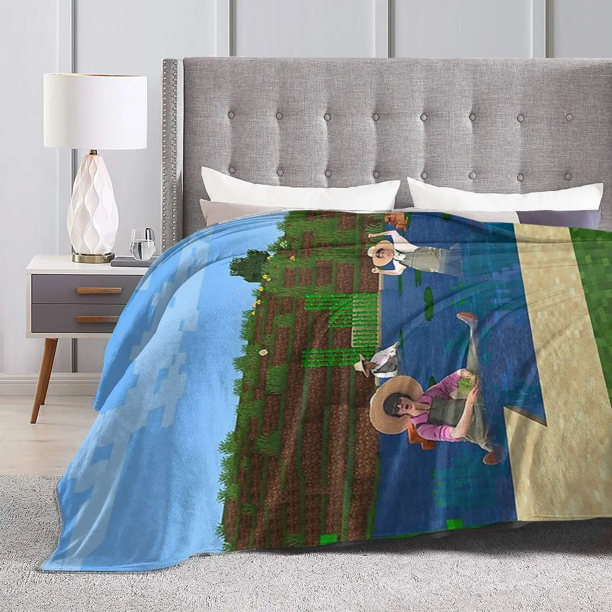 Плед для ловли лягушек с Minghao DK и Джошуа мягкое теплое Фланелевое покрывало