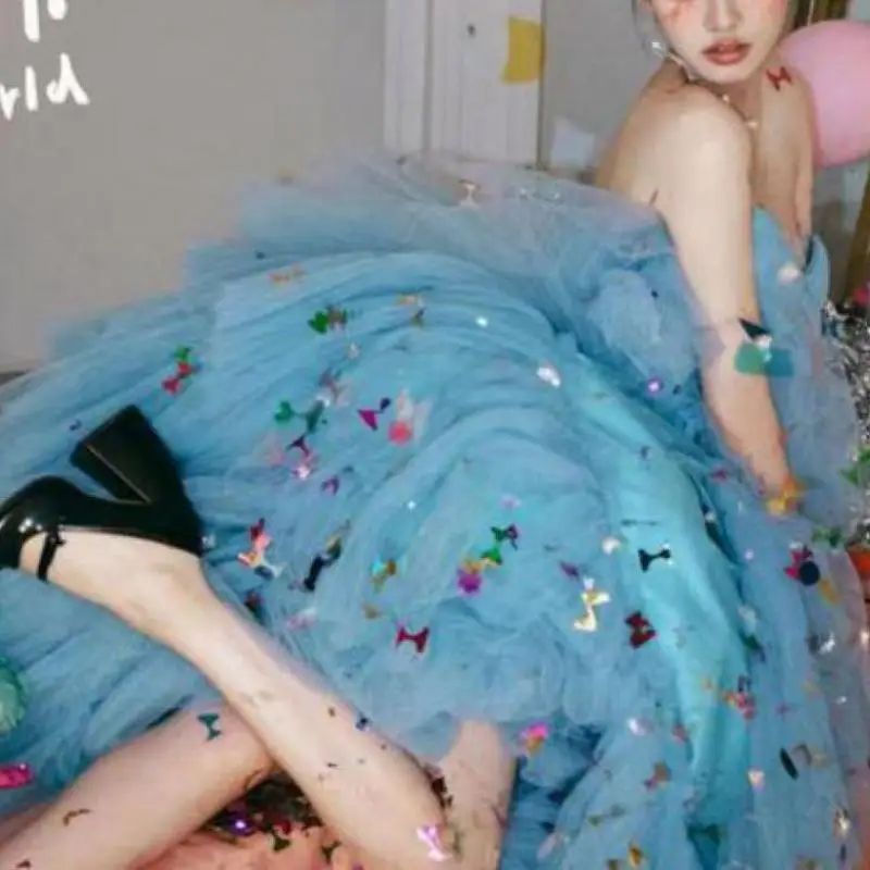 Синие свадебные платья по индивидуальному заказу классическое сексуальное