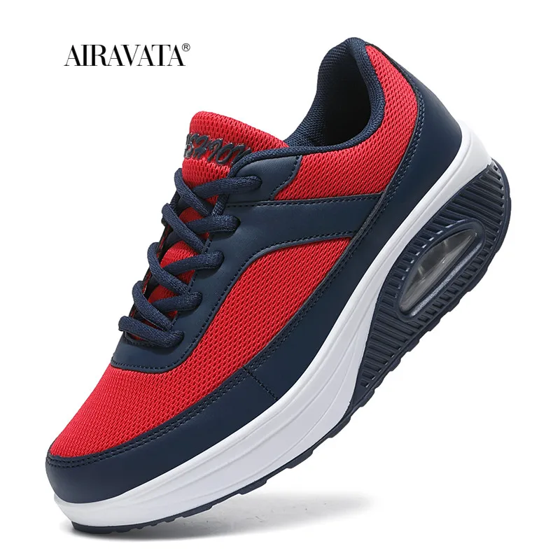 2022 Women Sneakers White Tennis Women Shoes Canvas Slip on Female Row Shoes Platform Flats Ladies Breathable Shoes Size 35-42