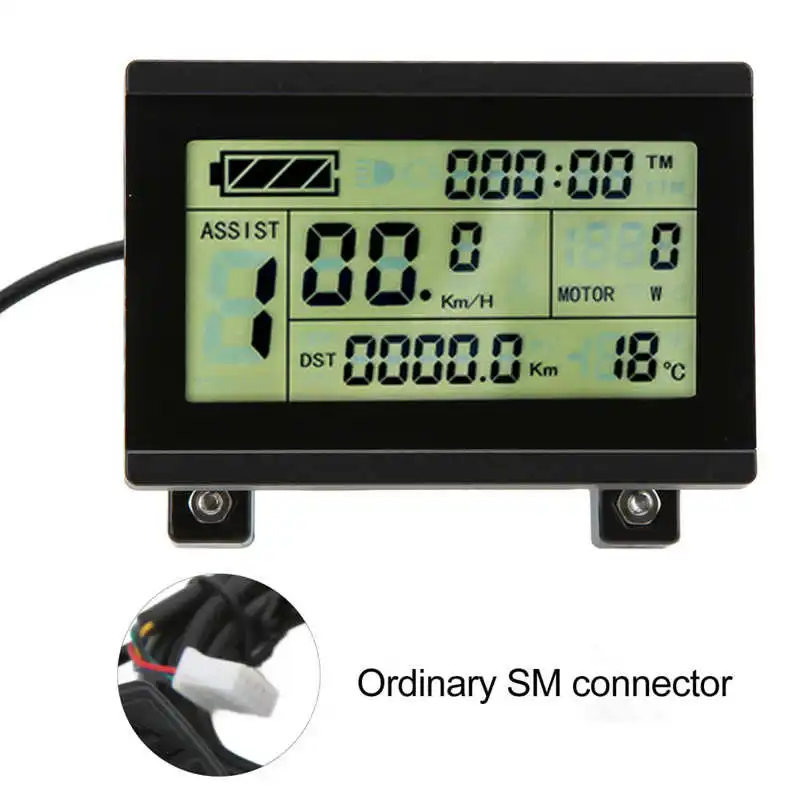 KT LCD3 LCD5 Display 72V ABS Electric Bicycle with SM Connector LCD Meter for Controller |