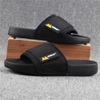 2021 newest fashion men slippers men flip flops indooroutdoor breathable cool men slides adult animal beach shoes